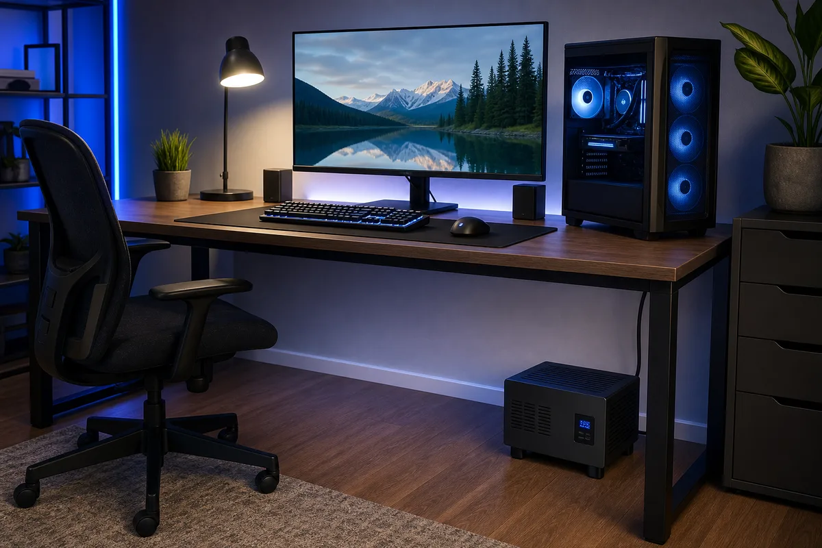 Stabilizator sau UPS pentru PC de gaming și monitor 4K (2026)