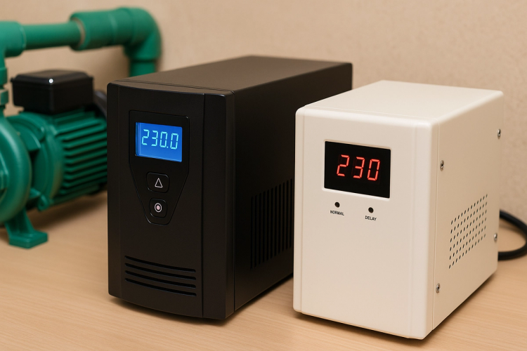 UPS pentru pompe + stabilizator: alegere și setări