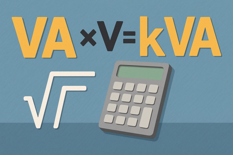 VA și kVA: ce înseamnă și cum calculezi corect puterea